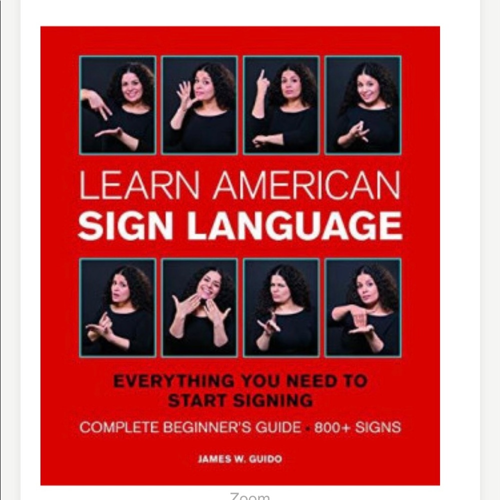Learn ASL book
